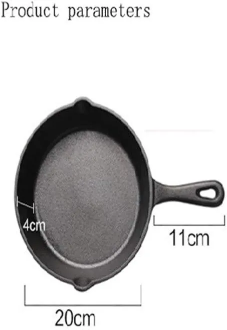 Pan Outdoor Steak Frying Camping Pan Frying Pot Iron Kitchen,Dining & Bar Cooking Utensils Holder for Stove Frying pan Pot