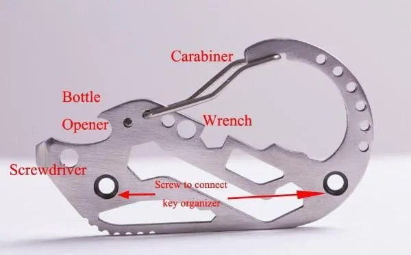 Percentage-based sale Keychain Affordable options Carabiner