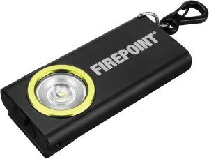 Performance Tool W2623 Firepoint 400  LM Li-Ion Slim Pocket Light, Cree LED, Magnetic Base, Keychain Carabiner, Pocket Clip, Black/Green