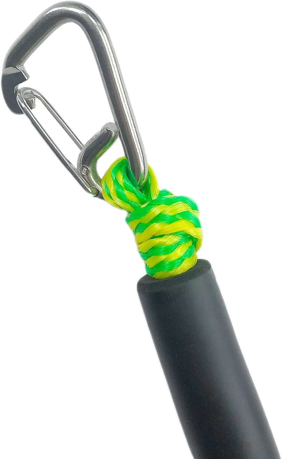 Perixir Dock Bungee Lines for Boats, Dock Lines with Carabiner, Boat Ropes for Docking, Kayak Jet Ski Boat Accessories Marine (Green 2 Pack)