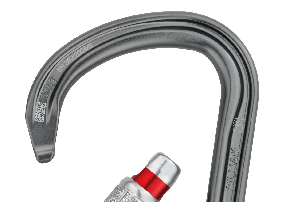 Petzl William Screw Lock Carabiner
