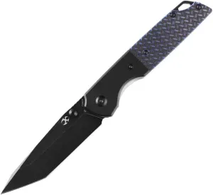 PIÑATAS OLE Knife Blue G10 & Aluminum Folding D2 Steel T1005T1 6973143933211