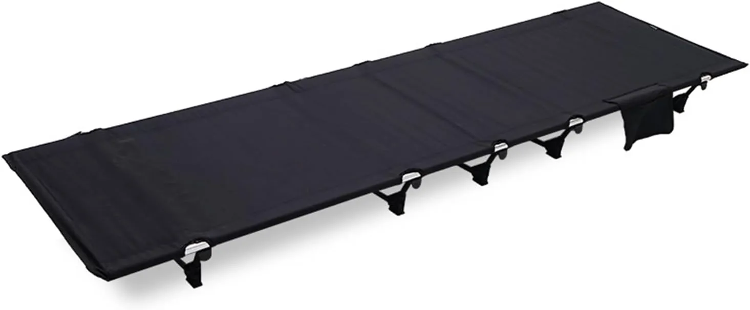 Portable Camping Fishing Hiking Bed Outdoor Beach Travel Sleep Fishing Cot Folding Bed for Outdoor Travel Backpacking Camping Cot