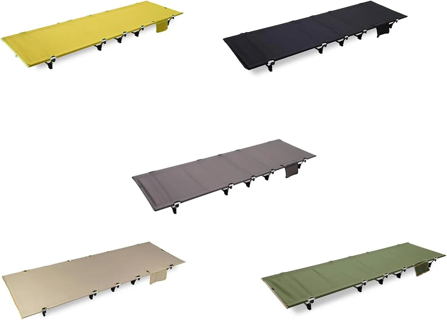 Portable Camping Fishing Hiking Bed Outdoor Beach Travel Sleep Fishing Cot Folding Bed for Outdoor Travel Backpacking