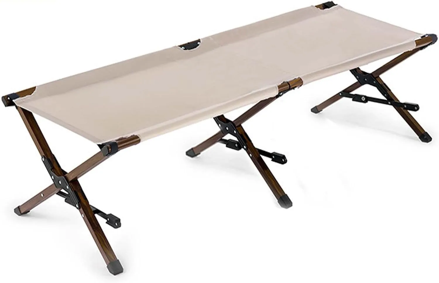 Portable Folding Adult Bed,Camping Cot Camp Beds for Adults, Folding Camping Cot Support 330 lbs, Heavy Duty Camping Bed, Portable Sleeping Cot for Outdoor Travel Office, Camping, Fishi