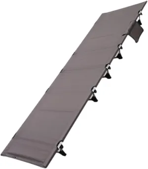Portable Folding Bed Camping Cot Aluminum Alloys Sleep Cot for Outdoor Hiking Backpacking Travel Easy to Carry