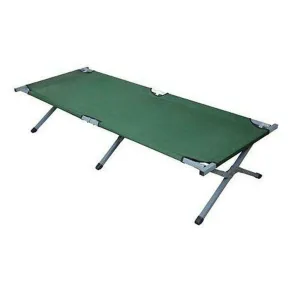 Portable Folding Camping Cot with Carrying Bag Outdoor Military Army Green (74.41*25.20*16.54)inches