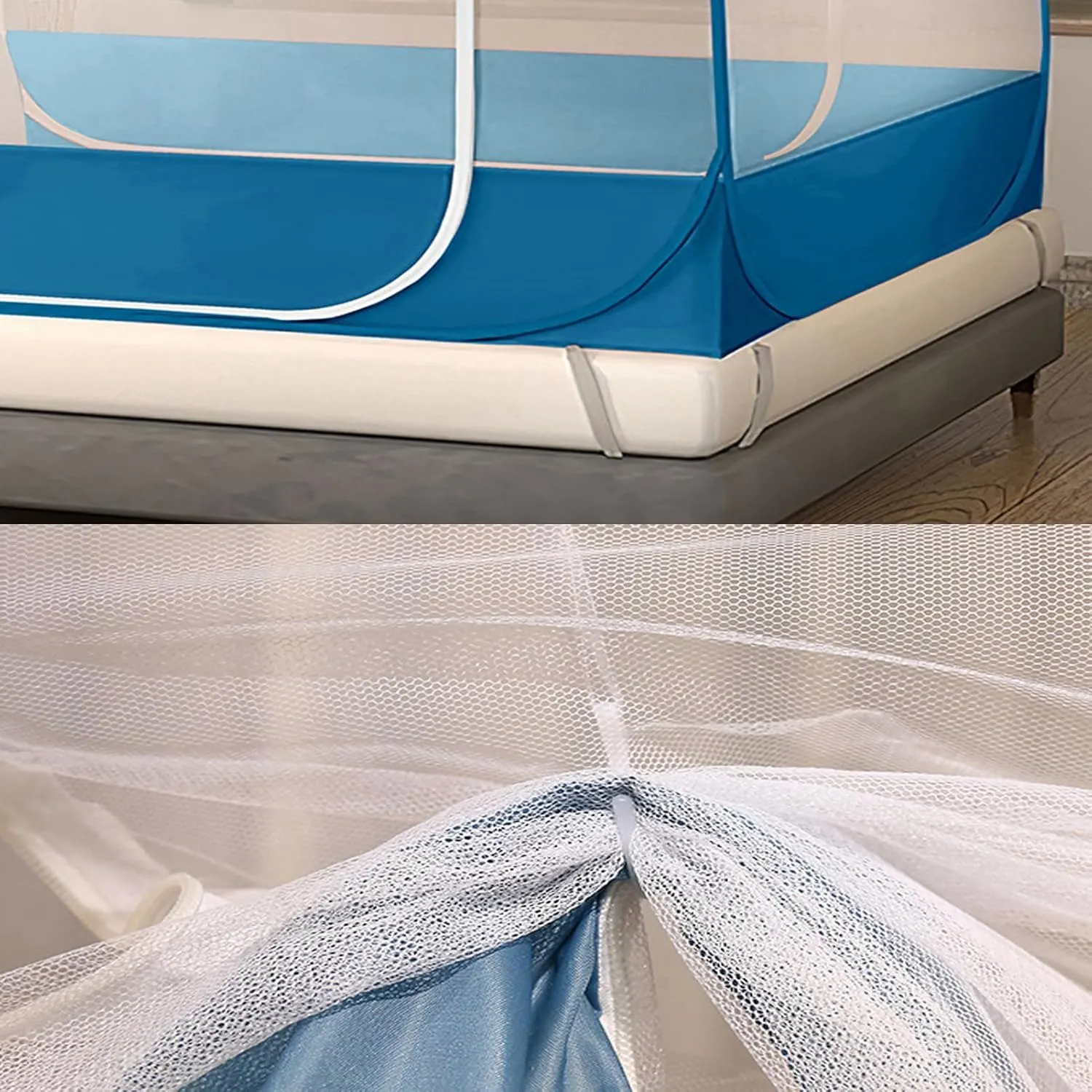 Portable Folding Design,Pop-Up Mosquito Net Tent Wide Roof,for Bedroom Yard Outdoor Camping Fishing Hiking Trip,A,120cm*200cm*140cm