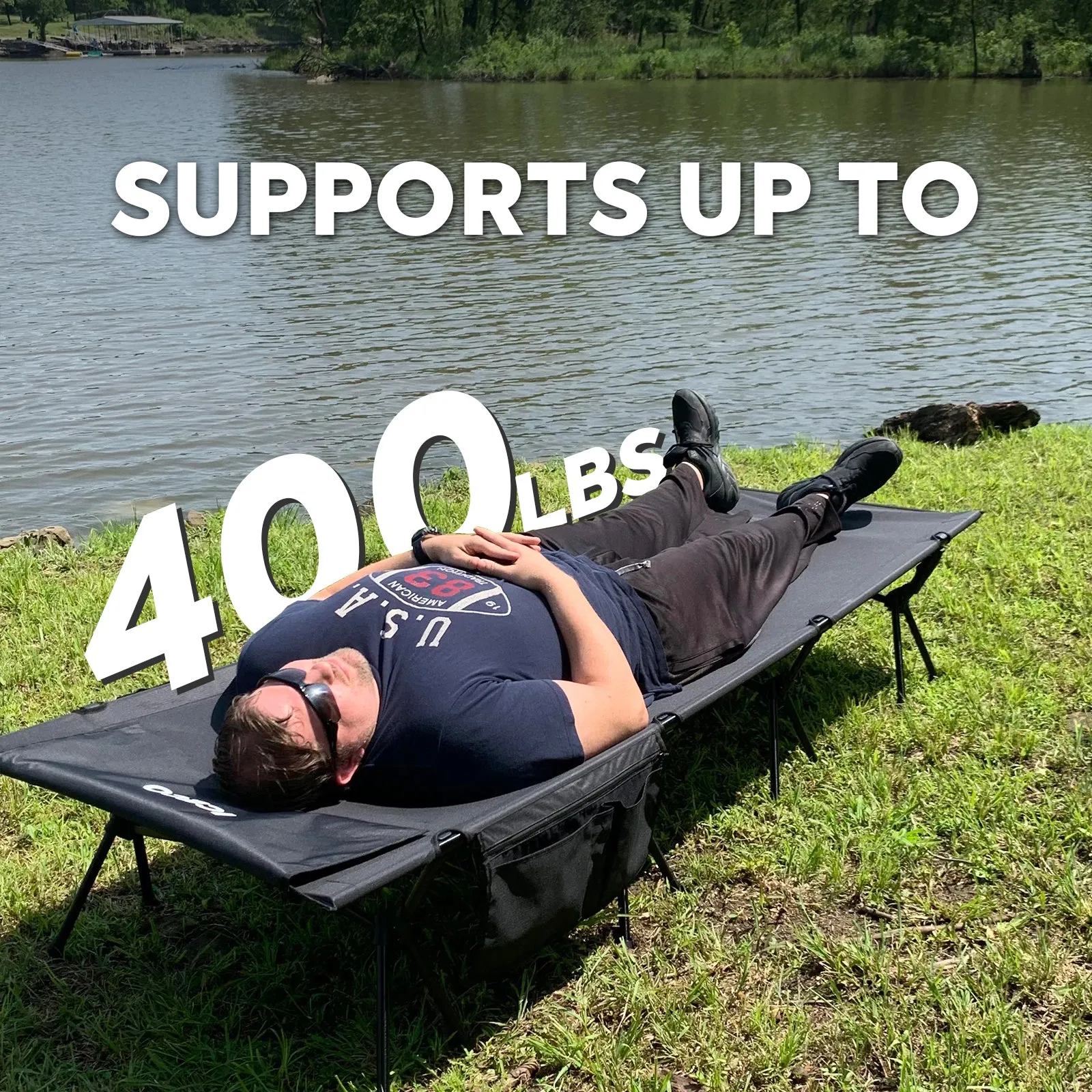 Portable L Size Camping Cot | ICECO Outdoor