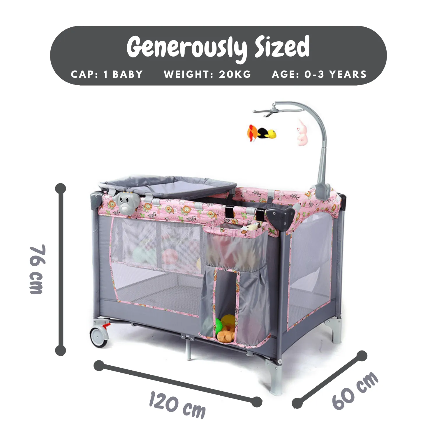 Portable Smart Crib/Cot