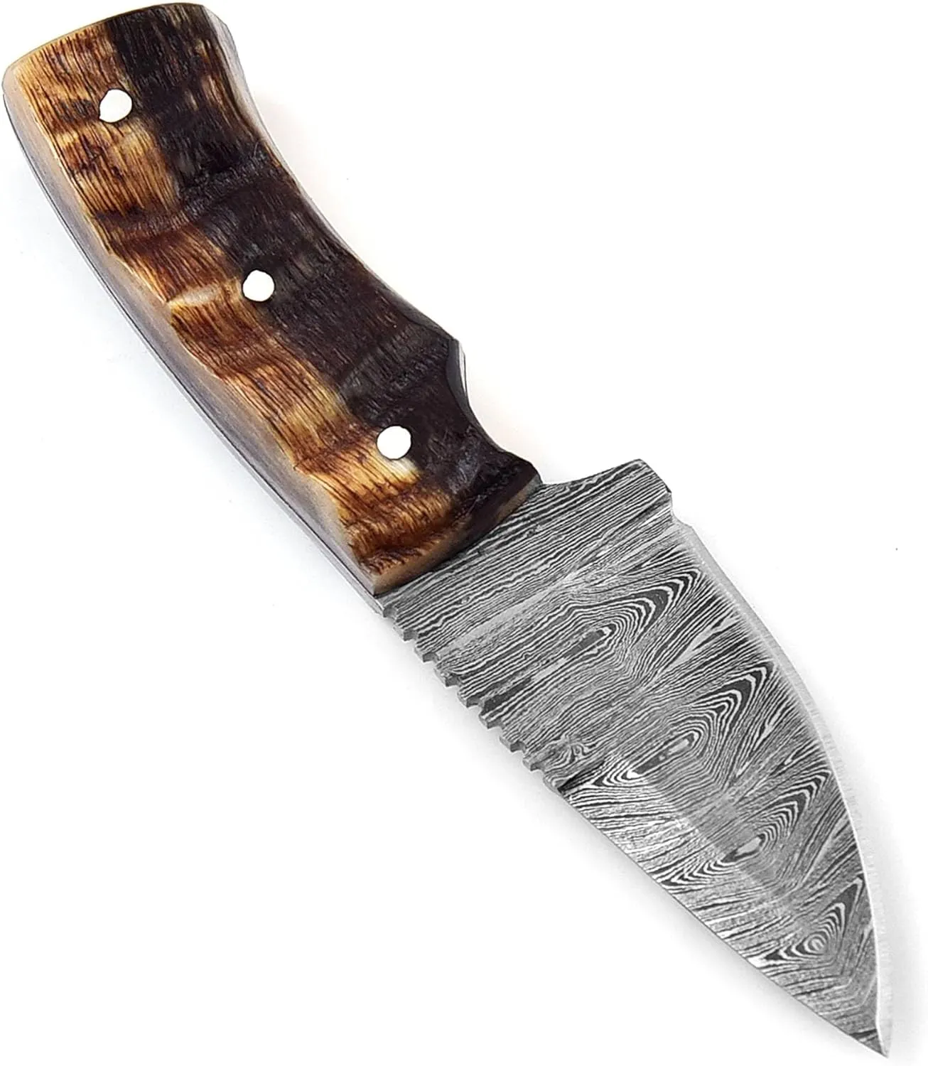 Poshland BC-69 Handmade Damascus Steel 5.50 Inches Full Tang Skiner Knife