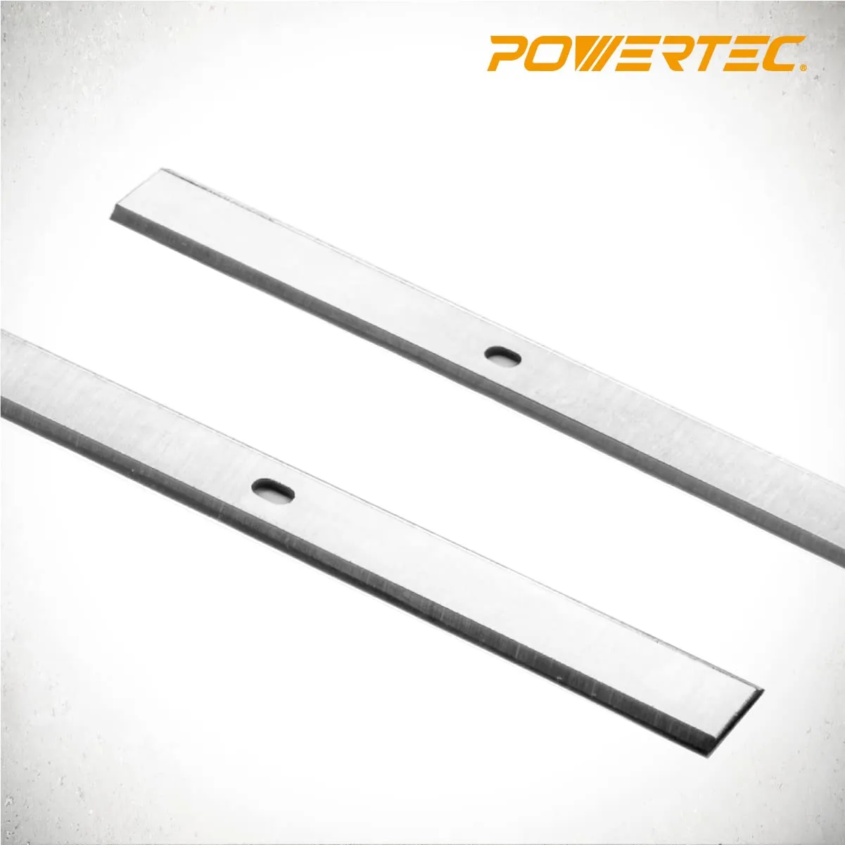POWERTEC 12-1/2 Inch Planer Blades for Porter Cable PC305TP Planer, Replacement for PC22562 Planer Knives, Set of 2 (128036)