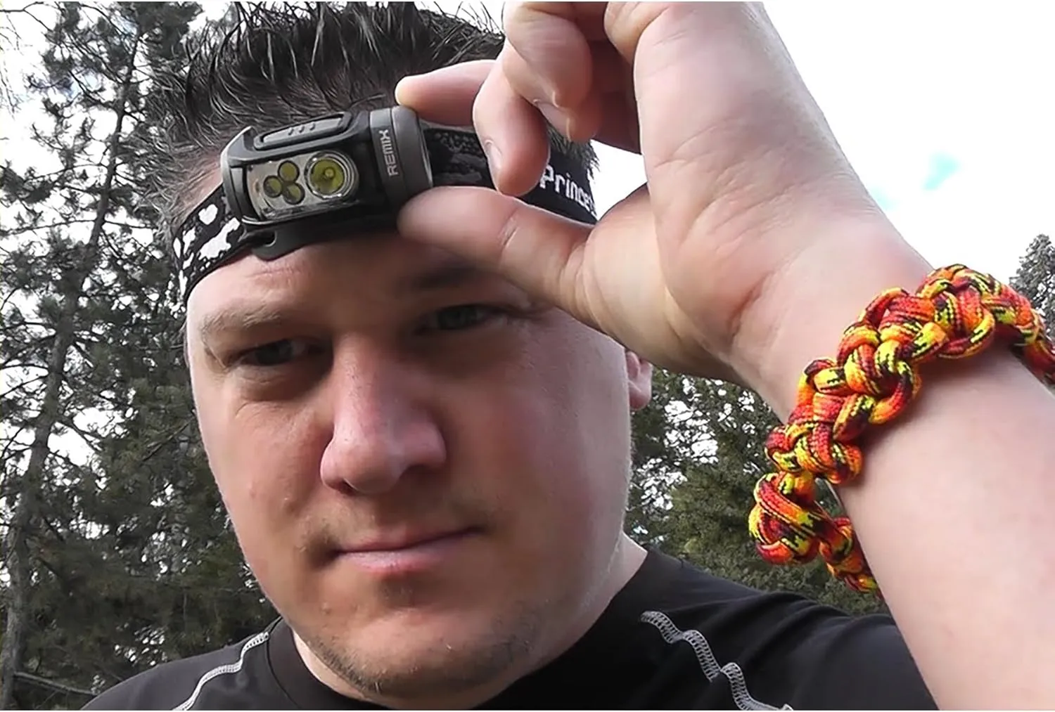 Princeton Tec Remix LED Headlamp (150 Lumens, Black), One Size (RMX150-BK)