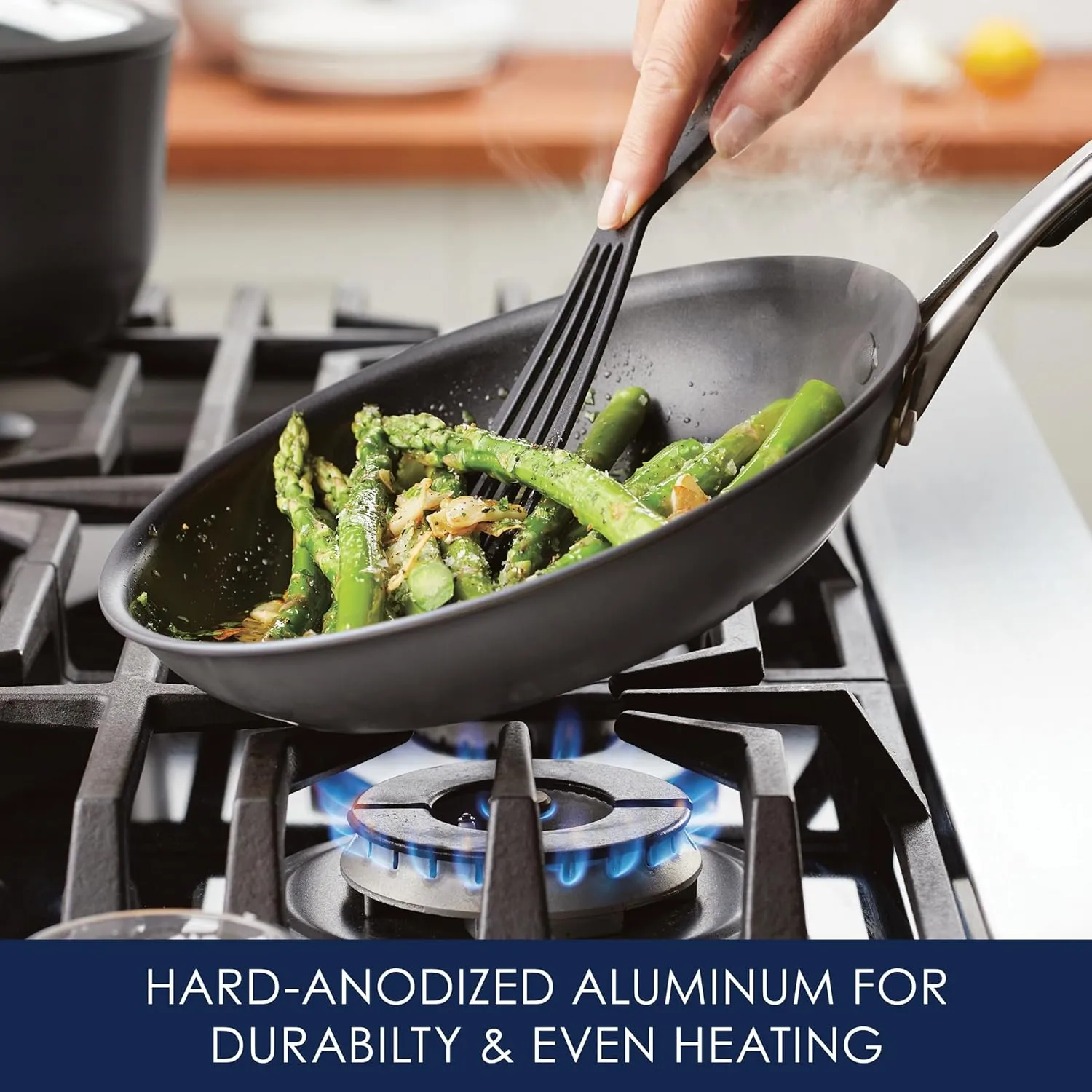 Rachael Ray Cook   Create Hard Anodized Nonstick Frying Pan/Skillet, 10 Inch - Black
