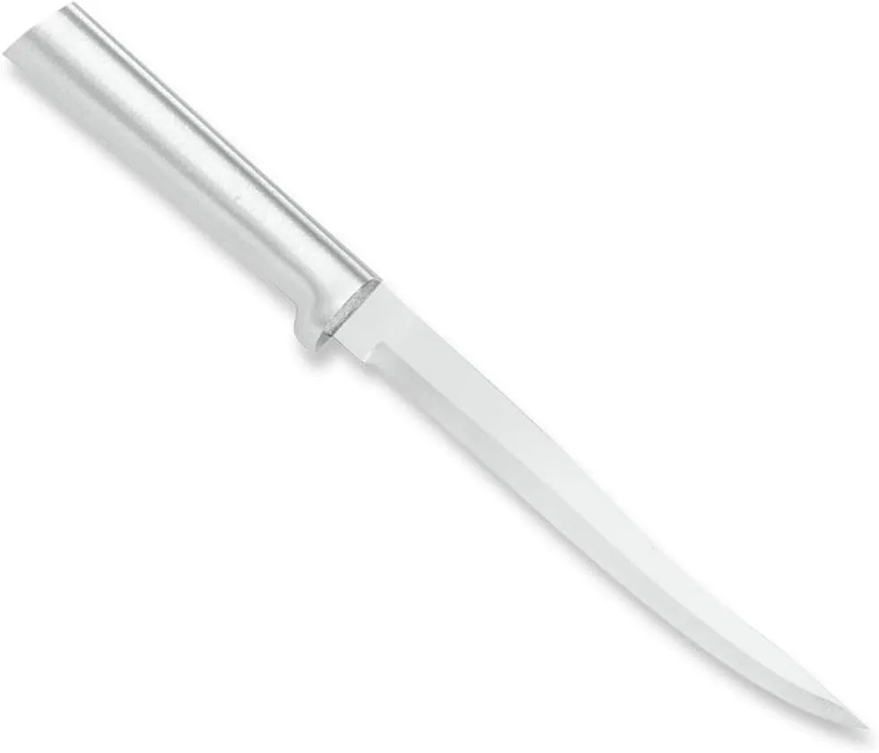 Rada Cutlery Carver Boning Knife, Made in USA, Silver Handle