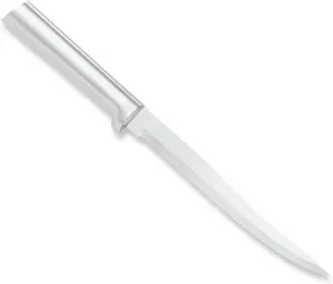 Rada Cutlery Carver Boning Knife, Made in USA, Silver Handle