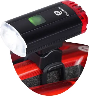 Rechargeable Bike Helmet Light - Bike Helmet Lights for Night Riding, Bicycle Helmet Light and Safety Cycling Helmet Light for Bike Helmet with Flashing and Steady Modes