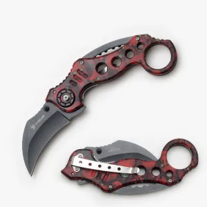 Red Skull Karambit