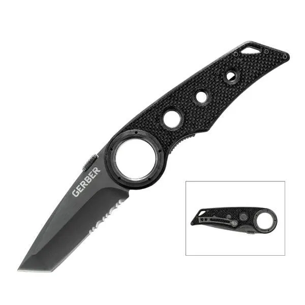 Remix Tactical, Black G10 Handle, Tanto ComboEdge
