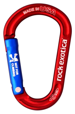 Rock Exotica RockX Accessory Carabiner - Red