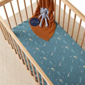 Rocket Fitted Cot Sheet