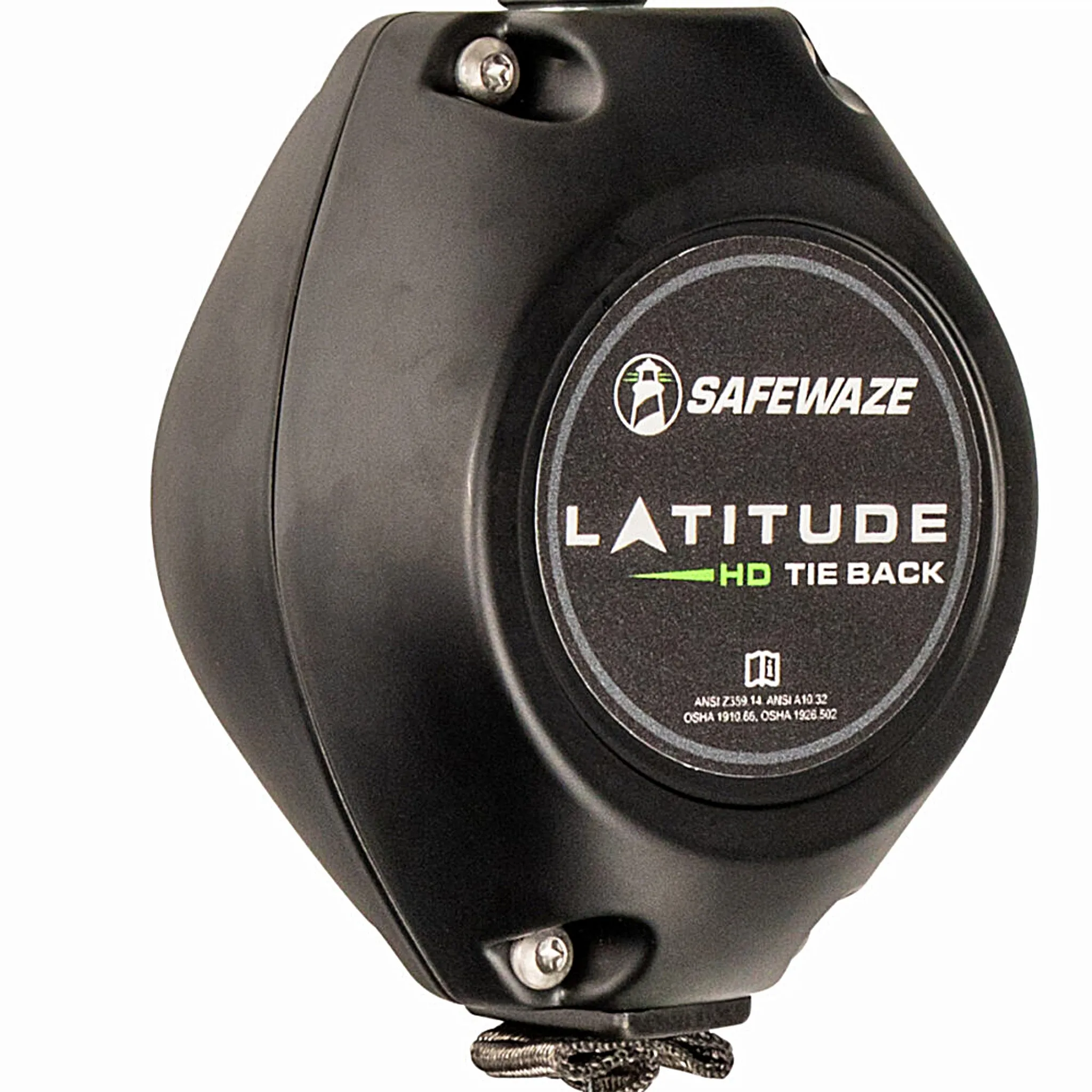 Safewaze FS-FSP1411-W Latitude HD 11' Single Web SRL-P, Carabiner, 1 Each