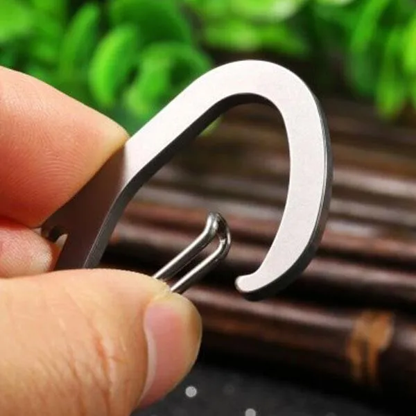 Sanrenmu SK033Z Multifunctional Tool Key Chain for Outdoors Silver