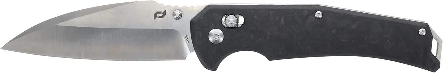 Schrade Alpha Class Radok 8.75in with 3.75in S35VN Steel Blade and Forged Carbon Fiber Handle, Made in USA for EDC