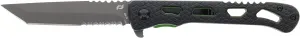 Schrade Delta Class Inert CLR tanto 8in with 3.5in AUS-10 Steel Blade and Aluminum Handle for and EDC,Black