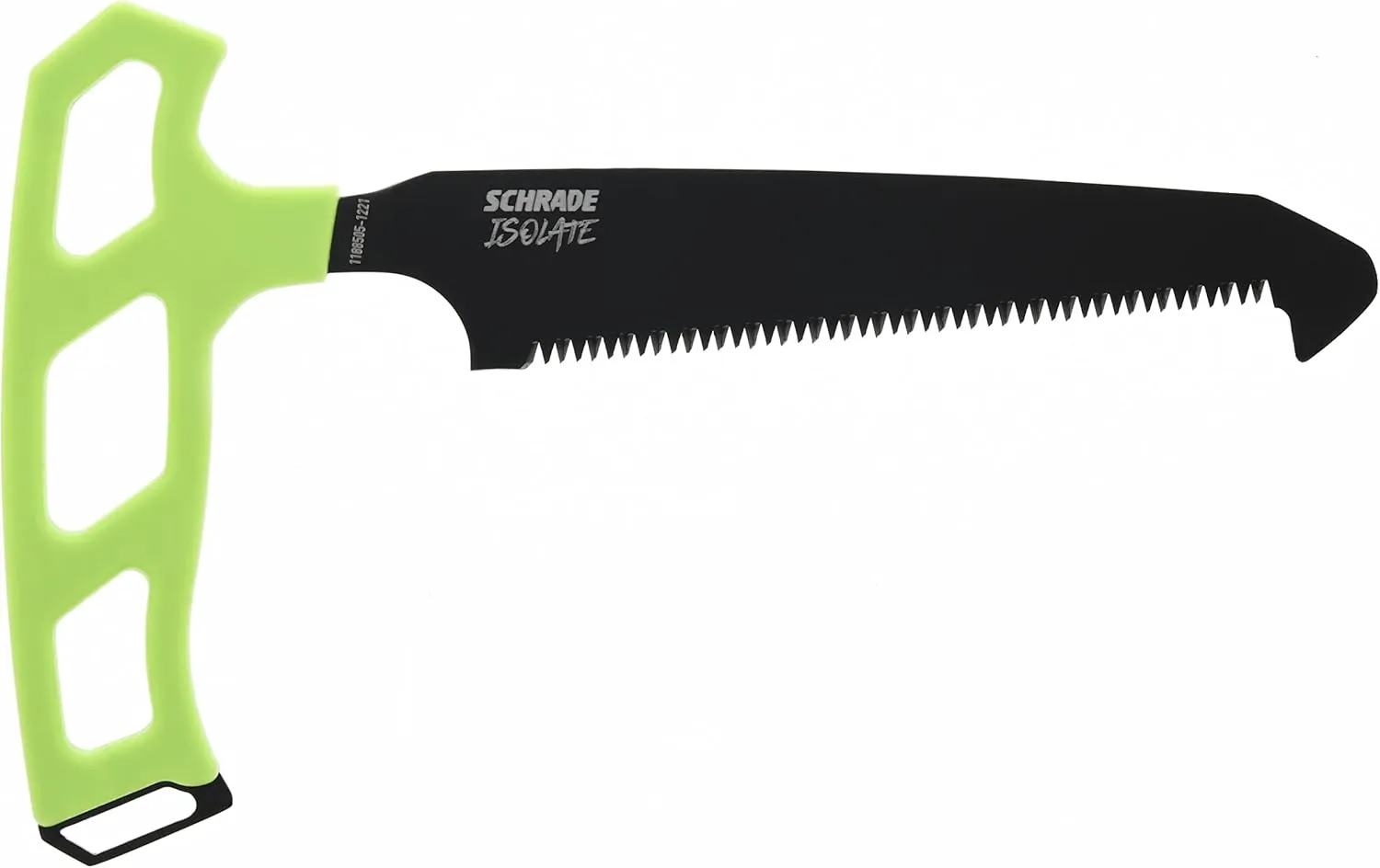 Schrade Isolate Bone Saw with Lightweight Design, Full Tang, Non-Slip Handle for Hunting, Elk, Deer