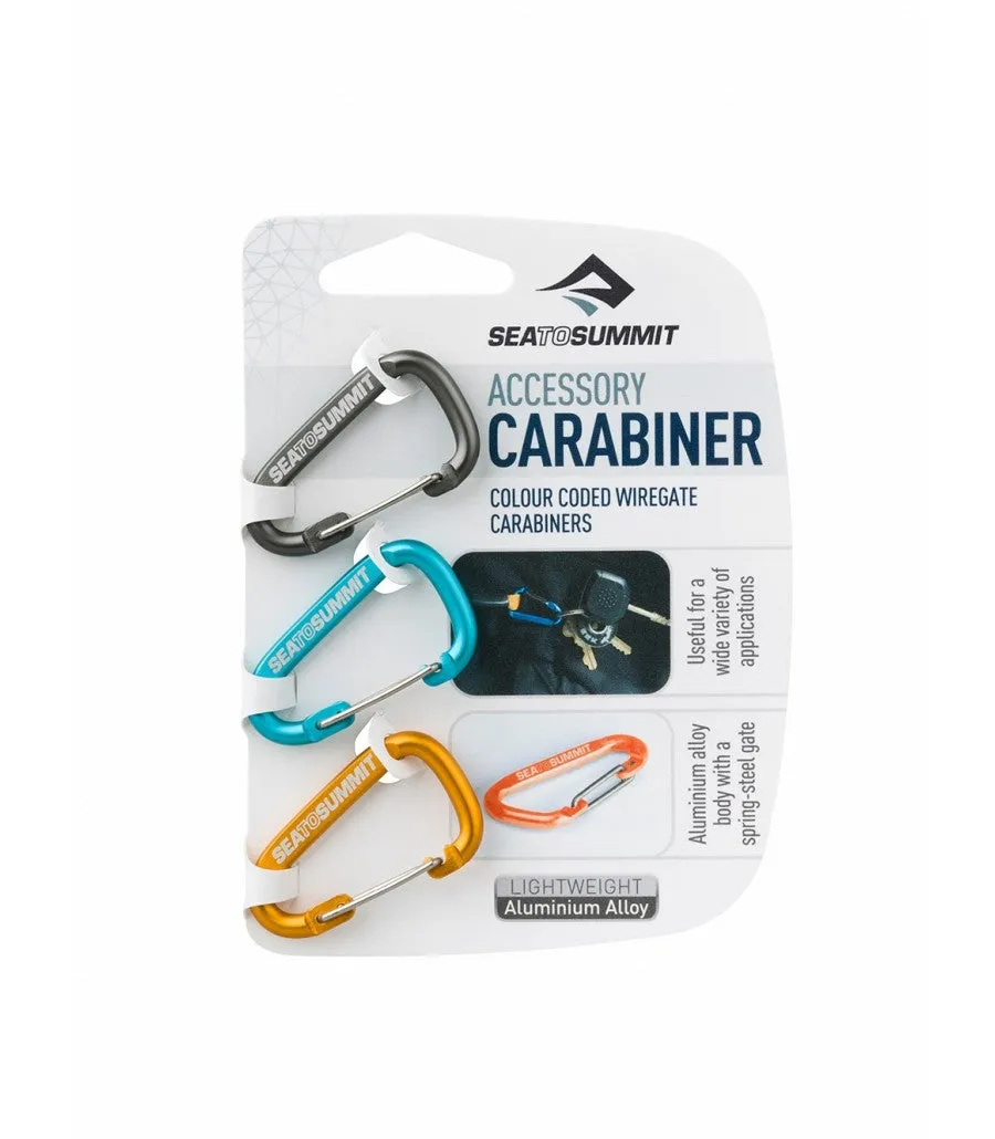 Sea To Summit Accessory Carabiner 3 Pack (AABINER3)