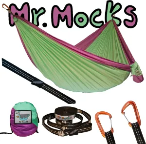 Single Camping Hammocks | Single Double and Bunk Bed Backpacking Hammock | Featherlite Outdoorsman Survival | hammok hamick hamock Mock hamaca underquilt hamacas hamic (Lady Liberty)