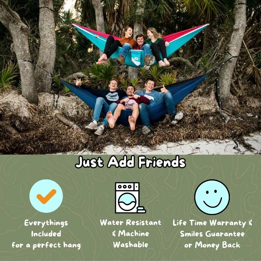Single Camping Hammocks | Single Double and Bunk Bed Backpacking Hammock | Featherlite Outdoorsman Survival | hammok hamick hamock Mock hamaca underquilt hamacas hamic (Lady Liberty)