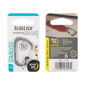Slidelock Carabiner #2 - Stainless