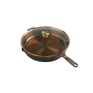 Smithey Glass Lid for Cast Iron Skillet