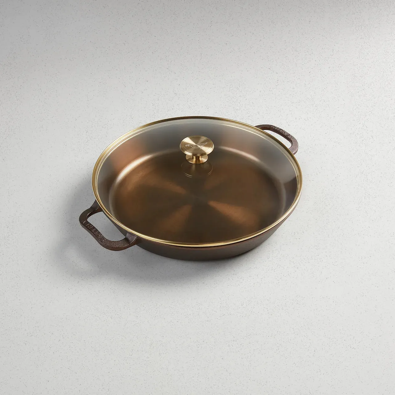 Smithey Glass Lid for Cast Iron Skillet
