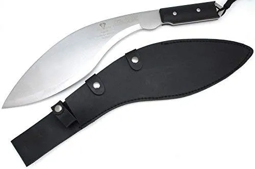 Snake Eye Tactical Full Tang Heavy Duty Handmade G-10 Handle Fixed Blade Kukri Knife Outdoors Hunting Camping Fishing