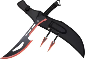 Snake Eye Tactical Snake Eye Tactical Fantasy | Machete Outdoors | Camping Sword with Kunai Throwing Knife