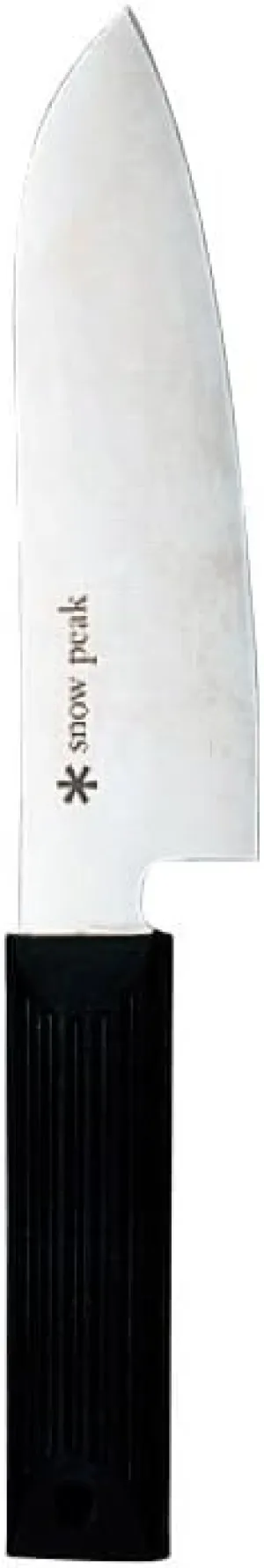 Snow Peak Field Kitchen Santoku Knife, Black