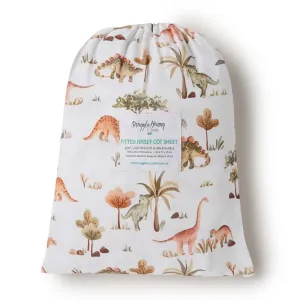 Snuggle Hunny Dino Cot Sheet