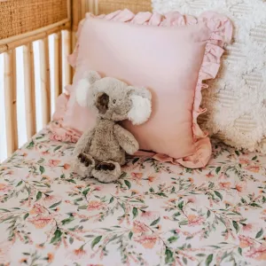 Snuggle Hunny Kids - Cotton Muslin Cot Sheet - Wattle