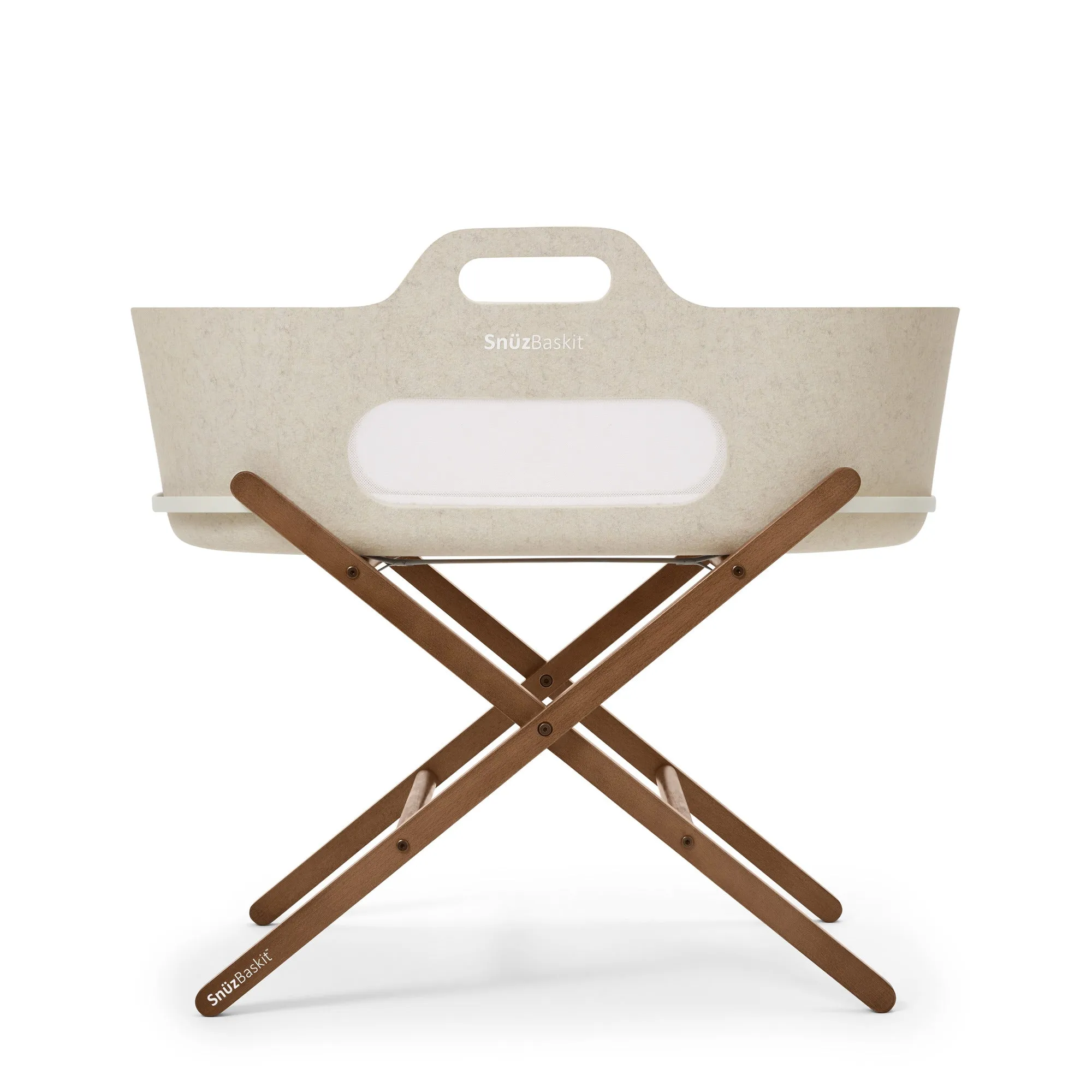 SnuzBaskit Moses Basket with Mattress and Stand Set