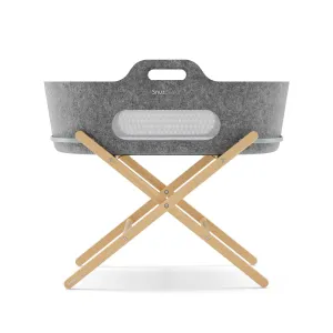 SnuzBaskit Moses Basket with Mattress and Stand Set