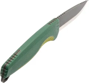 SOG Aegis FX Corrosion-Resistant Outdoor Survival Fixed Blade Knife | CRYO 4116 Krupps Steel | GRN Rubber Handle | UMS Sheath