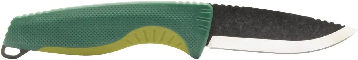 SOG Aegis FX Corrosion-Resistant Outdoor Survival Fixed Blade Knife | CRYO 4116 Krupps Steel | GRN Rubber Handle | UMS Sheath