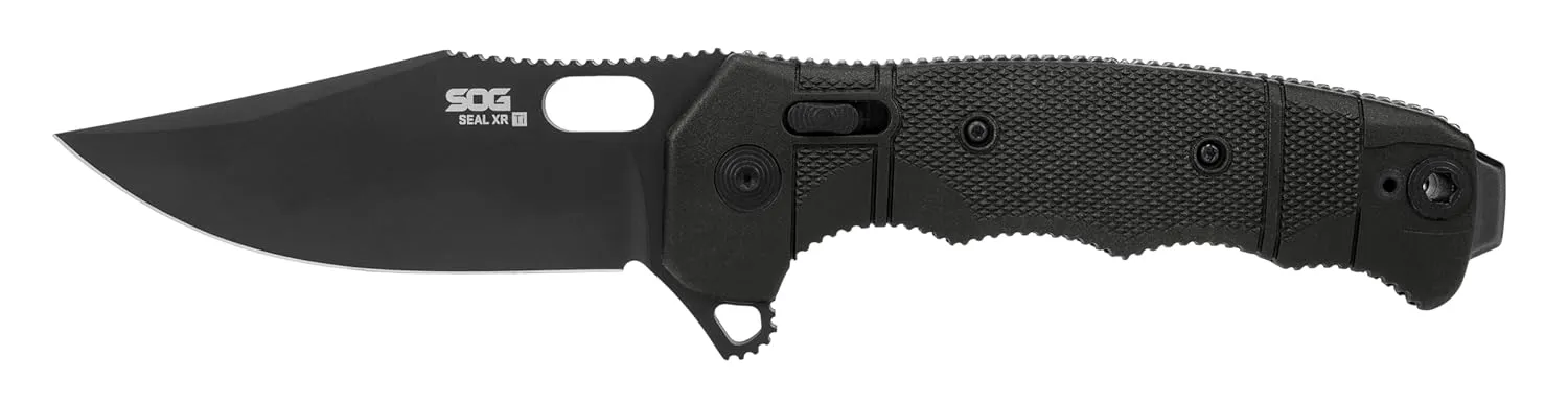 SOG SEAL XR TI-MAGNACUT/CLIP POINT