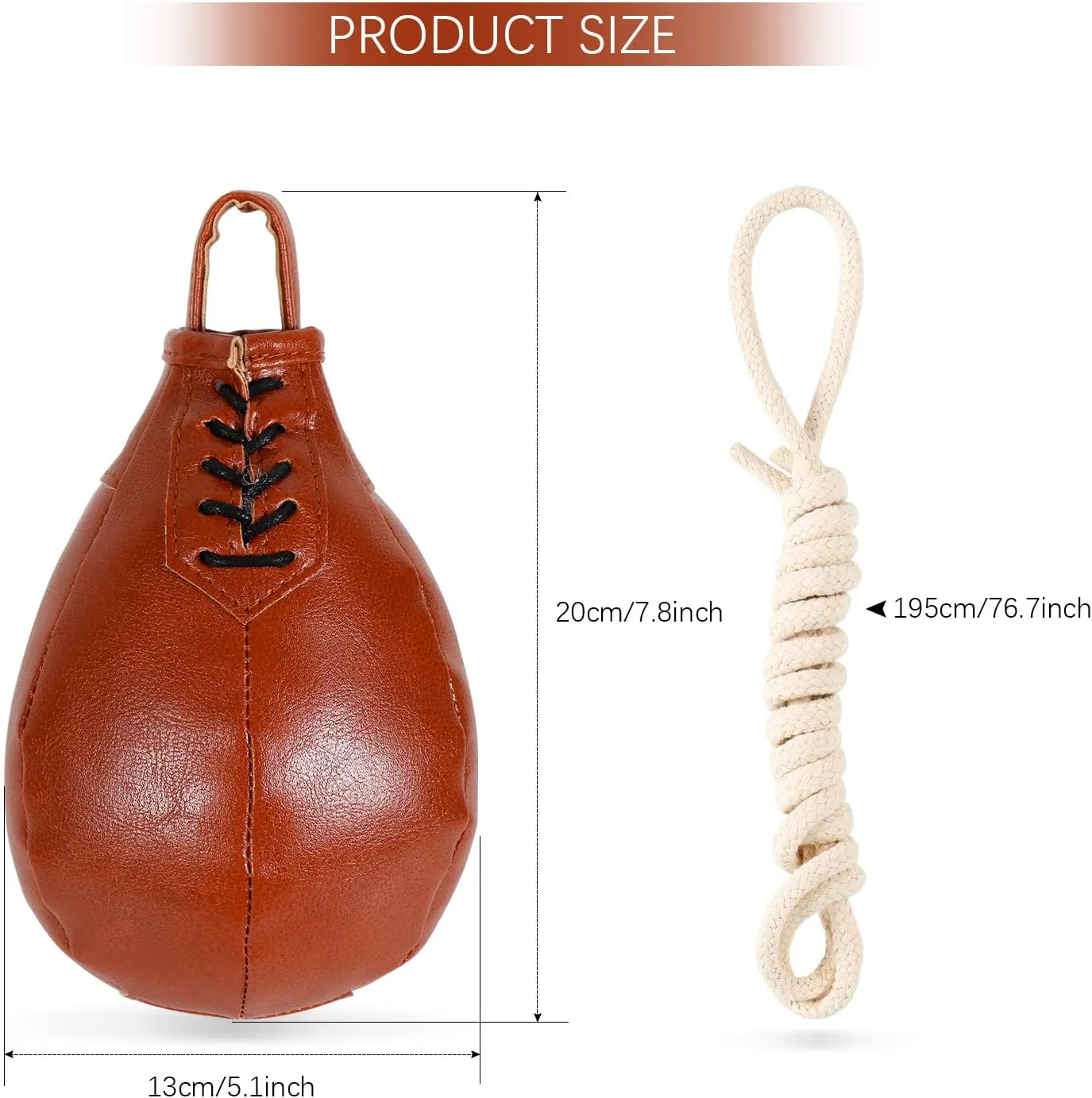 Speed Bag & Slip Ball for Boxing Reflexes & Reaction Practice, Perfect for MMA or Combat Sports