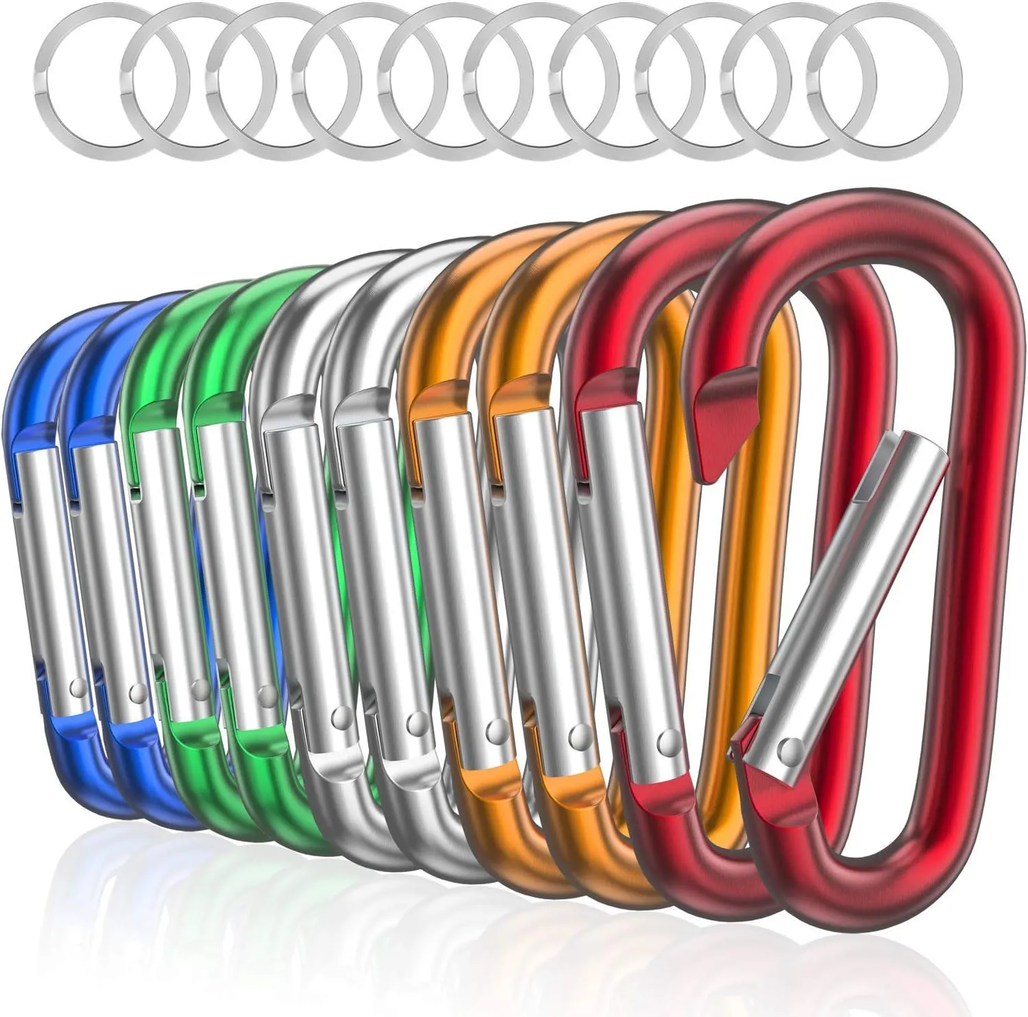 sprookber Carabiner Set of 20