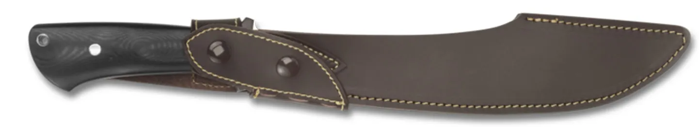 Spyderco Darn Dao Flash Batch FB41GP Satin Fixed Blade Plain Edge Knife
