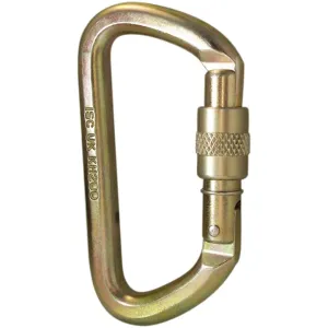 Stainless Steel Screwlock Carabiner